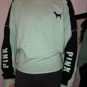 Victoria’s Secret pink logo sweatshirt